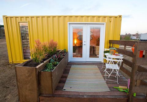 shipping container house